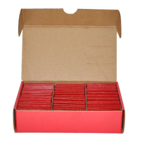 Craie savon rouge super 48 pieces