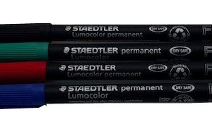 Stylo Staedler lumocolor taille F 4 couleurs