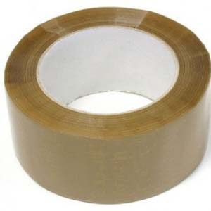 Pvc havane en  50 mm  carton de 36 rouleaux