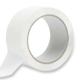 Pvc blanc en 50mm carton de 36 rouleaux