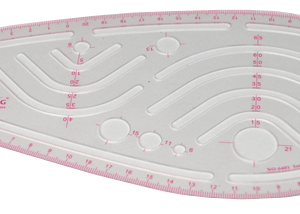 Regle d emmanchure  et col 6401